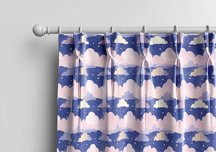 Cloudy Cosmos, Purple Twilight - Made to Measure Curtains - Image 10